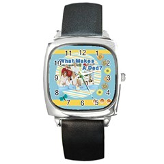 dad - Square Metal Watch dad - Square Metal Watch