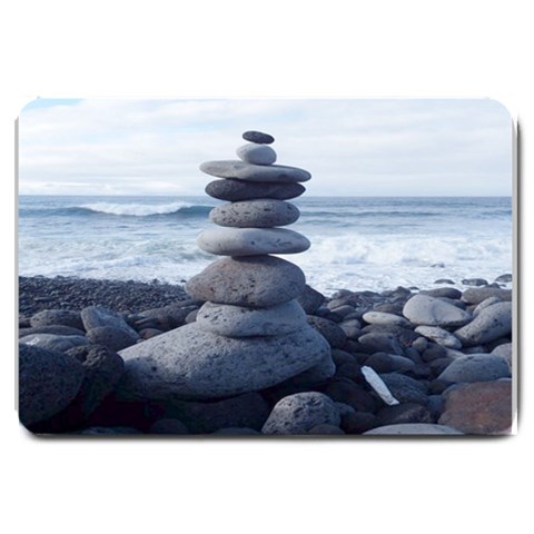 Stacking Stones Zen Balance Formated Template  For Doormat Matching Set  : Set Matching  Doormat Template s Product By Pamela Sue Goforth 30 x20  Door Mat