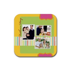 dad - Rubber Coaster (Square)