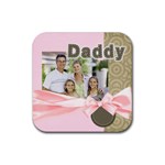 dad - Rubber Coaster (Square)