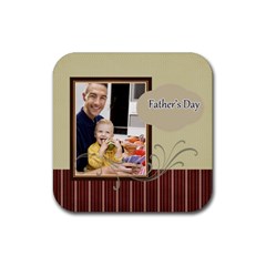 dad - Rubber Coaster (Square)