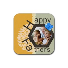 dad - Rubber Coaster (Square)