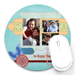 family - Round Mousepad