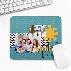 family - Large Mousepad
