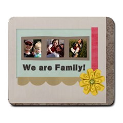 family - Large Mousepad