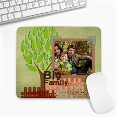 family - Large Mousepad