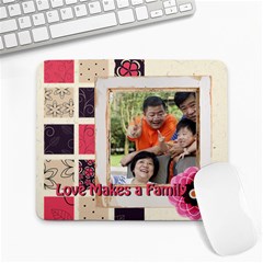 family - Large Mousepad