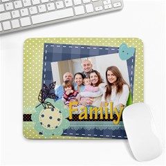 family - Large Mousepad