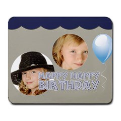 kids birthday - Large Mousepad