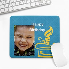 kids birthday - Large Mousepad