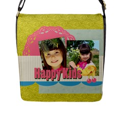 kids - Flap Closure Messenger Bag (L)