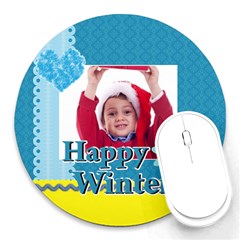 xmas - Round Mousepad