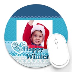 xmas - Round Mousepad