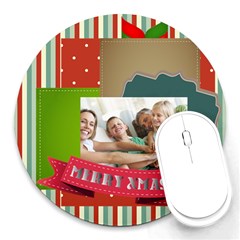 xmas - Round Mousepad