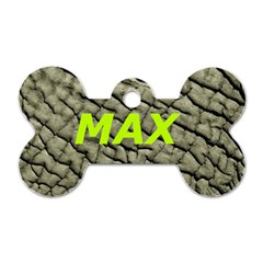 MAX - Dog Tag Bone (Two Sides)