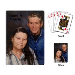 cards for 60th anniversary - Playing Cards Single Design (Rectangle)