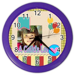 kids - Color Wall Clock