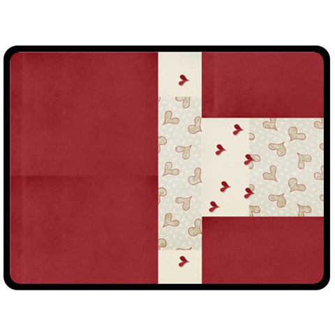 Kids Double Sided Fleece Blanket By Deca 80 x60  Blanket Back