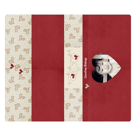 Kids Double Sided Flano Blanket Small By Deca 50 x40  Blanket Front
