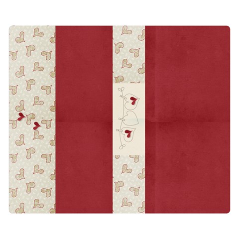 Kids Double Sided Flano Blanket Small By Deca 50 x40  Blanket Back