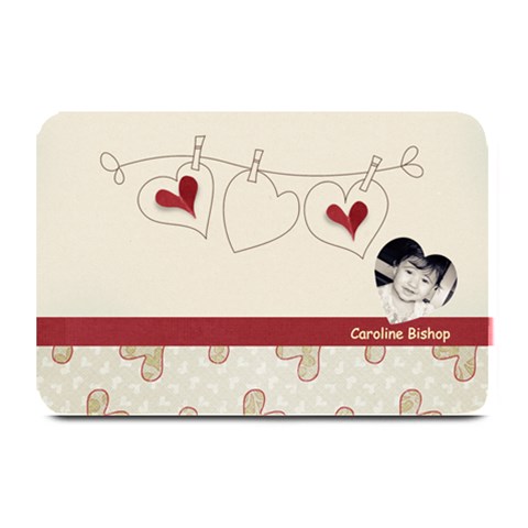 Kids Plate Mat By Deca 18 x12  Plate Mat