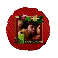 xmas - Standard 15  Premium Round Cushion 