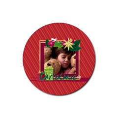 xmas - Rubber Coaster (Round) xmas - Rubber Coaster (Round)