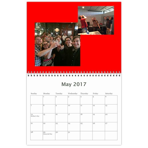 Sm Calendar By Megan Meier May 2017