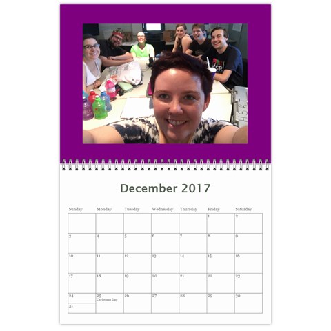 Sm Calendar By Megan Meier Dec 2017