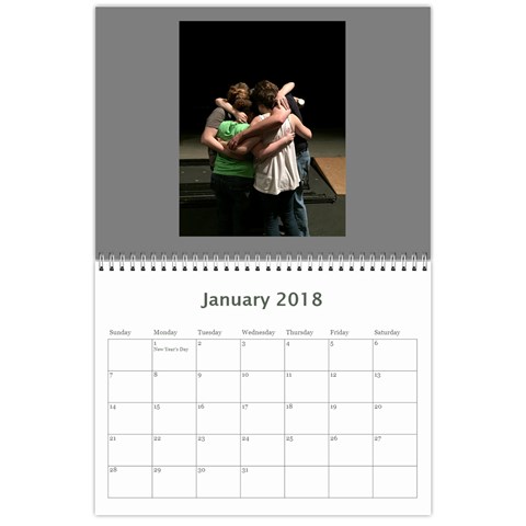 Sm Calendar By Megan Meier Jan 2018