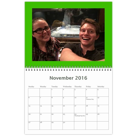 Sm Calendar By Megan Meier Nov 2016