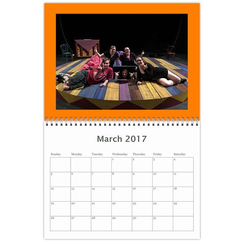 Sm Calendar By Megan Meier Mar 2017