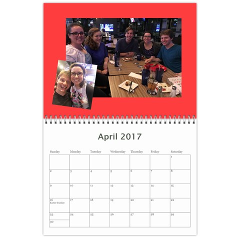Sm Calendar By Megan Meier Apr 2017