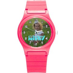 Round Plastic Sport Watch (S)