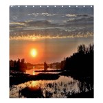 SUNSET MOODS  SHOWER CURTAIN FORMATTED TEMPATE FOR :  Shower Curtain Template  Shower Curtain - Shower Curtain 66  x 72  (Large)
