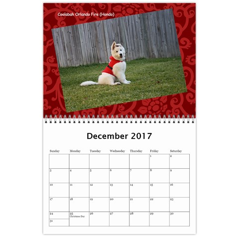 Wssdca Calendar 2017 B By Vicki Dec 2017