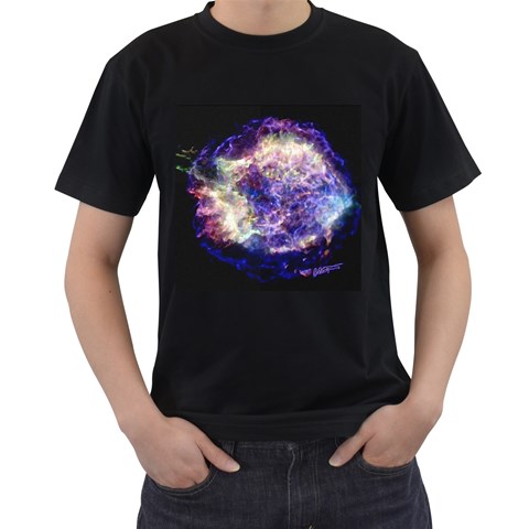 Black T With Supernova Cassiopeia A By David Front