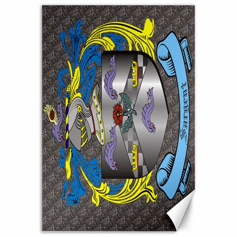 Sargent Crest 20x30 By David 19.62 x28.9  Canvas - 1