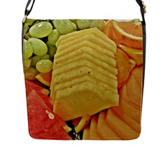 Fruity Bag - Flap Closure Messenger Bag (L)