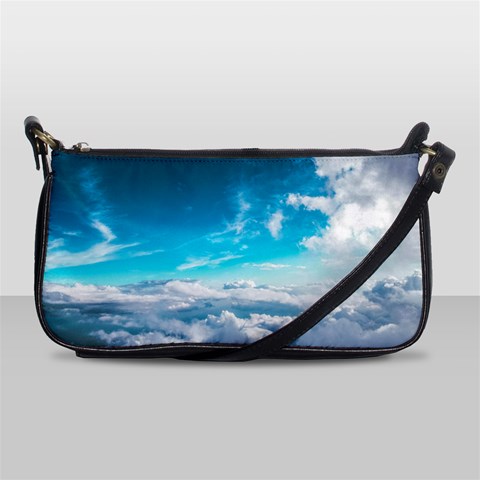 Cloudy Day Clutch Purse By Ann Front