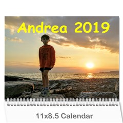 Calendrea 2019 - Wall Calendar 11  x 8.5  (12-Months)