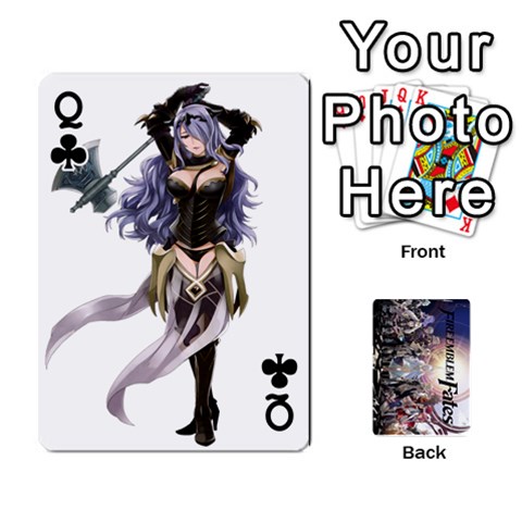 Queen Fire Emblem Fates By Cheesedork Front - ClubQ