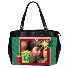 xmas - Oversize Office Handbag (2 Sides)