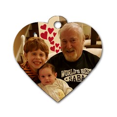 Dog Tag Heart (Two Sides)