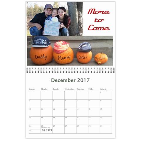 2017calendar By Sandra L Johnson Dec 2017