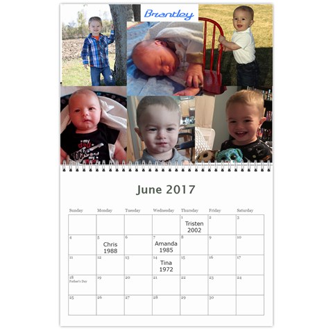 2017calendar By Sandra L Johnson Jun 2017