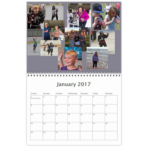 Barton Calendar 2017 By Jason Jan 2017