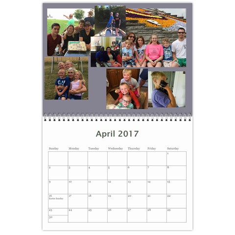 Barton Calendar 2017 By Jason Apr 2017