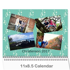 Christenson 2017 - Wall Calendar 11  x 8.5  (12-Months)