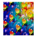 Fishes: Format  Matching Set SHOWER CURTAIN - Shower Curtain 66  x 72  (Large)